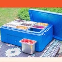 クーラーボックス 多機能調味料収納保冷ボックス