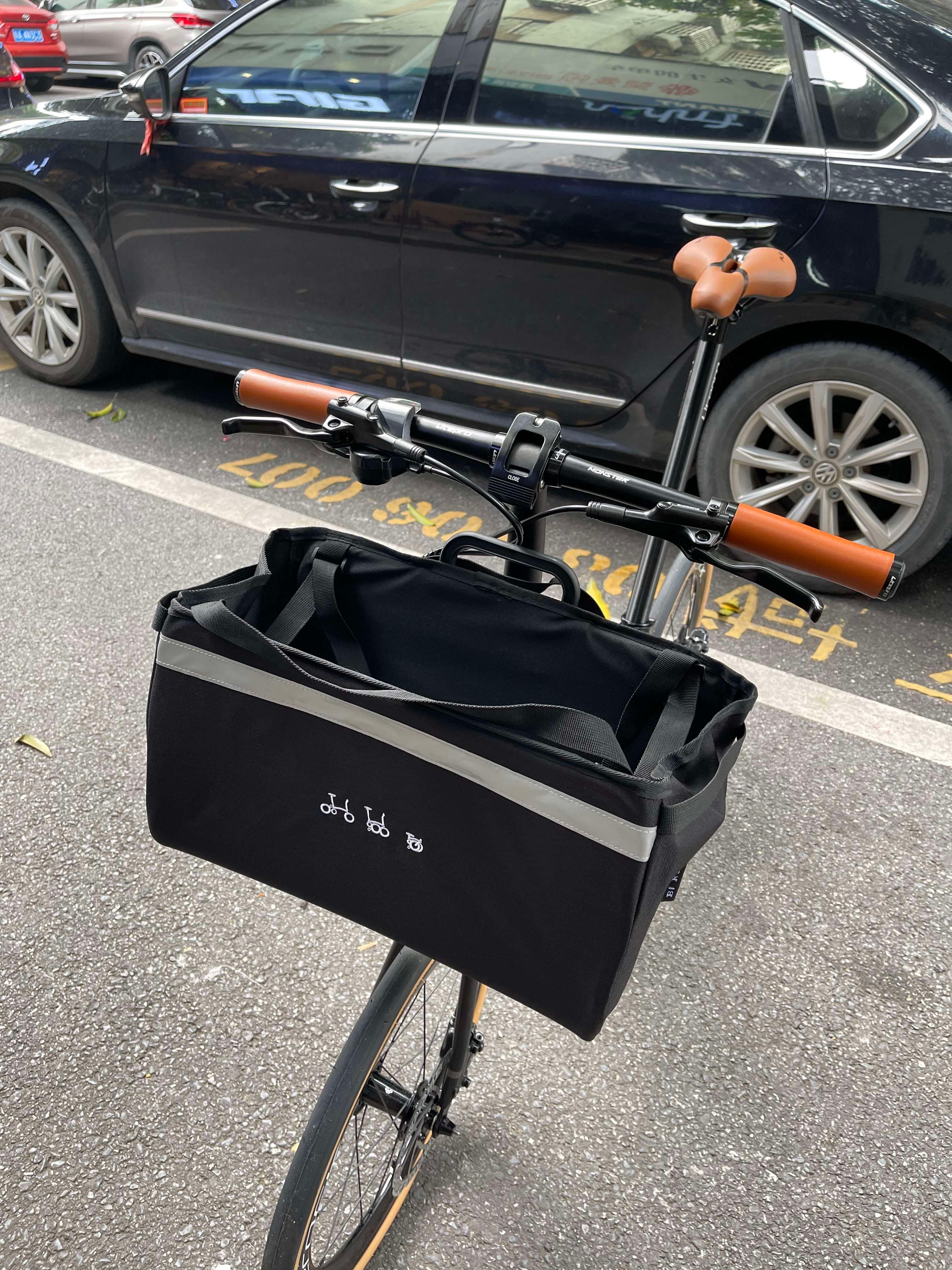 クーラーボックス専門店  自転車用折りたたみ式前かごバッグ